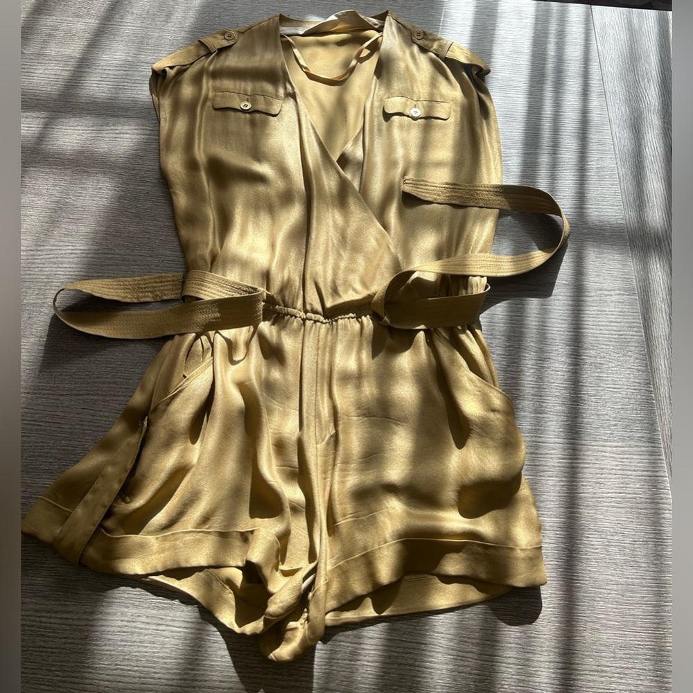 Stylish Gold Romper